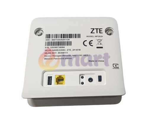 4G Wi-Fi роутер ZTE MF253V під SIM-карту будь-якого оператора