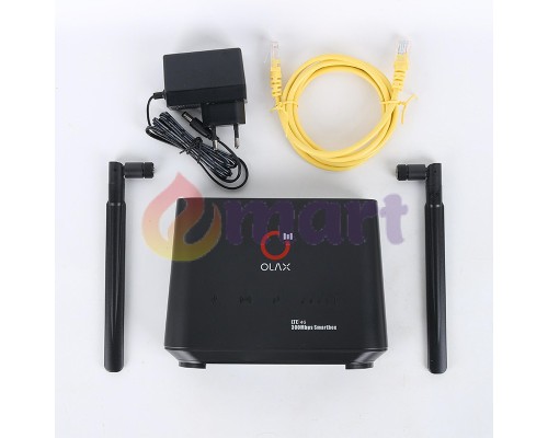 Стационарный 4G роутер OLAX AX5 PRO black с выходом под антенну