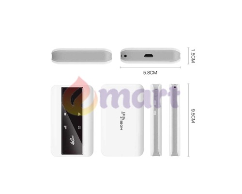 4G роутер Tianjie MF904-3 White з антеною 3Дб 4G роутер Tianjie MF904-3 White з антеною 3Дб