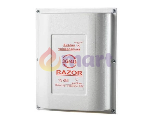 Антена панельна 3G/4G Razor 15 Дб Антена панельна 3G/4G Razor 15 Дб