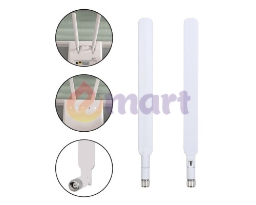 Антена термінальна 3G/4G LTE для інтернету 5 Дб SMA (800 - 2700 МГц) 2шт