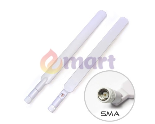 Антена термінальна 3G/4G LTE для інтернету 5 Дб SMA (800 - 2700 МГц) 2шт