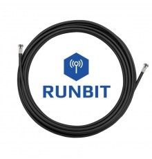 Коаксиальный кабель RunBit 3D-FB для 3G 4G антенн с низким затуханием сигнала ( премиум аналог RG58)