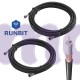 Коаксиальный кабель RunBit 3D-FB для 3G 4G антенн с низким затуханием сигнала ( премиум аналог RG58)