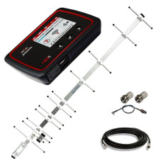Комплект 3G/4G WiFi роутер Novatel 6620L + антенна 16 дБ + кабель 10м + переходник