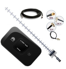 Комплект 4G WiFi роутер Huawei E5577 + 4G антенна 21 дБ + кабель 10м + переходник