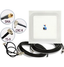 Комплект антена MIMO 4G RNet 17 Дб (1700-2700 мГц) кабель 10 м та перехідниками
