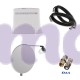 Комплект 4G WiFi роутер ZTE MF283U с антенной Ольхон 3-Pro 27 дБ и кабелем