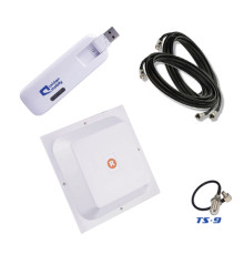 Комплект 4G WiFi USB роутер Huawei E8278 с антенной Rnet 2x17 дБ и кабелем