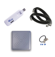 Комплект 4G WiFi USB роутер Huawei E8278 с антенной Rnet 2x24 дБ и кабелем