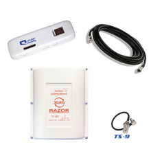 Комплект 4G WiFi USB роутер Huawei E8278 с антенной Razor 15 Дб и кабелем