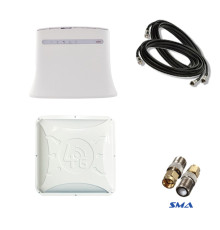 Комплект 4G WiFi роутер ZTE MF283U с антенной Alta 2x16 дБ и кабелем