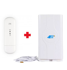 ZTE MF79u модем 4G + кімнатна MIMO антена 8.8 Дб