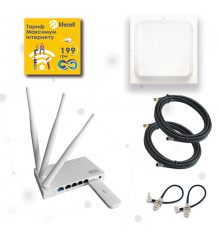 Готовый комплект 4G интернет в селе "Internet WiFi Lifecell"