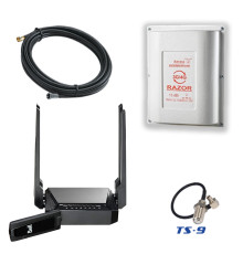 Комплект интернета 3G за городом "Mangust Стадарт" роутер с антенной и кабелем