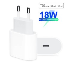 Зарядное устройство USB-C 18W для быстрой зарядки iPhone и iPad