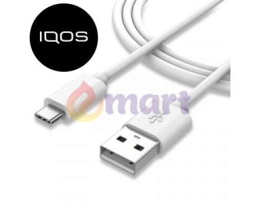 Комплект зарядка IQOS + microusb кабель, 1м для зарядки IQOS 2.4 Plus и IQOS LiL SOLID