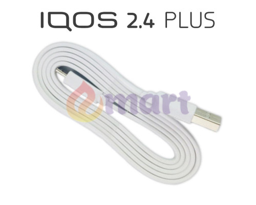 Кабель MicroUSB для IQOS 2.4 Plus White кабель для Айкос