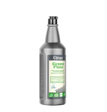 Засіб для миття підлоги Clinex Green Floor екологічний концентрат для ефективного збирання, 1 літр