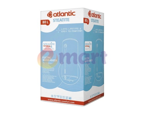 Водонагрівач (бойлер) Atlantic Ego Steatite VM 080 D400-1-BC (1200W)