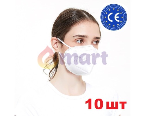 Респиратор маска защитная JIADA FFP2 KN95 в персональной упакевке 1 шт Респиратор маска защитная JIADA FFP2 KN95 в персональной упакевке 1 шт