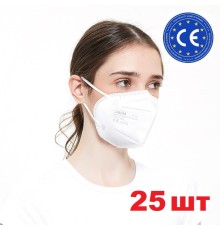 Респиратор маска защитная JIADA FFP2 KN95 в персональной упакевке 1 шт