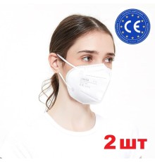 Респиратор маска защитная JIADA FFP2 KN95 в персональной упакевке 1 шт