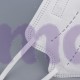 Детская маска респиратор KN95 FFP2 без клапана выдоха