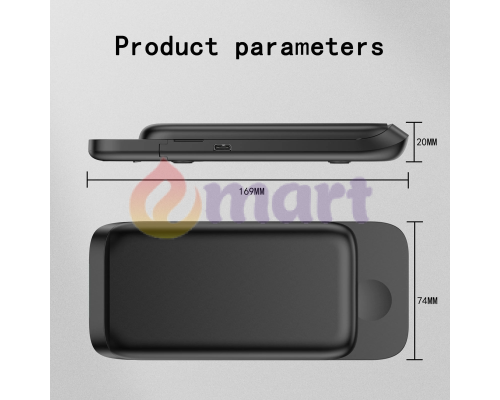 Беспроводная зарядка док-станция HS-297 для  Apple iPhone/iWatch/Airpods 