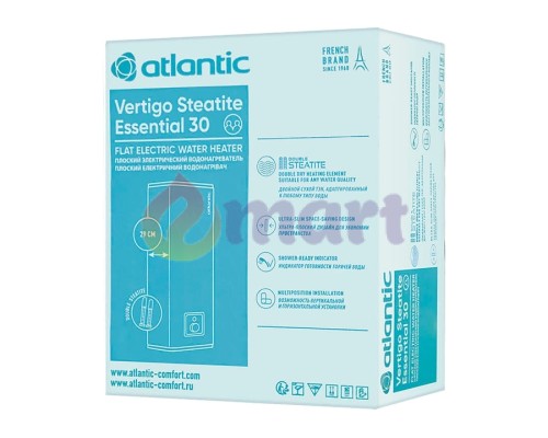 Водонагрівач (бойлер) Atlantic Vertigo Steatite Essential 30 MP-025 2F 220E-S