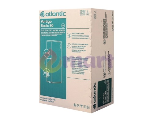 Водонагреватель (бойлер) Atlantic Vertigo Basic 50 ES-VM0402F220F-B (2000W) Водонагреватель (бойлер) Atlantic Vertigo Basic 50 ES-VM0402F220F-B (2000W)