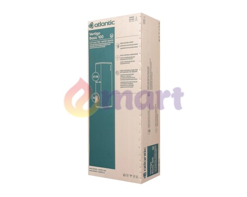 Водонагрівач (бойлер) Atlantic Vertigo Basic 100 ES-VM0802F220F-B (2000W) Водонагрівач (бойлер) Atlantic Vertigo Basic 100 ES-VM0802F220F-B (2000W)