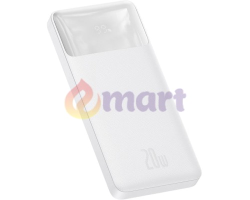 Bipow Baseus 10000mah 20W White Bipow Baseus 10000mah 20W White