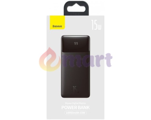 Bipow Baseus 10000mah 15W Black Bipow Baseus 10000mah 15W Black