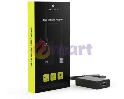 Перехідник USB на HDMI PAVLYSH (PA-04) Перехідник USB на HDMI PAVLYSH (PA-04)