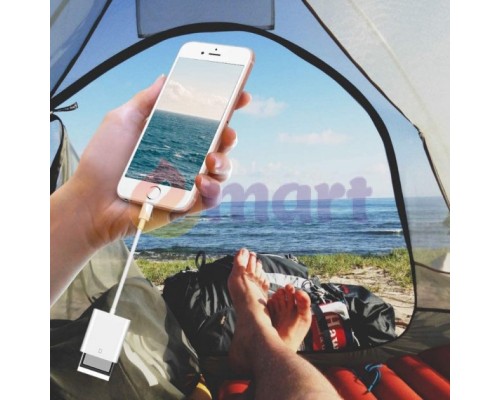 Перехідник для iPhone на SD Card Reader PAVLYSH (PA-43) Перехідник для iPhone на SD Card Reader PAVLYSH (PA-43)