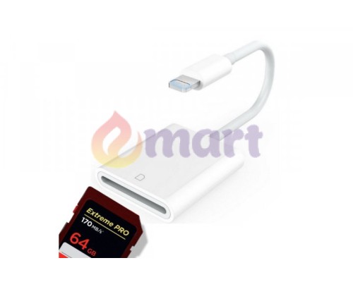 Перехідник для iPhone на SD Card Reader PAVLYSH (PA-43) Перехідник для iPhone на SD Card Reader PAVLYSH (PA-43)