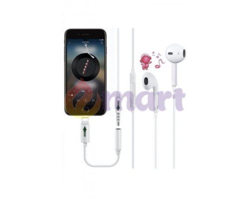 Адаптер Lightning - 3.5 mm перехідник для iPhone AUX PAVLYSH PA-14 Адаптер Lightning - 3.5 mm перехідник для iPhone AUX PAVLYSH PA-14