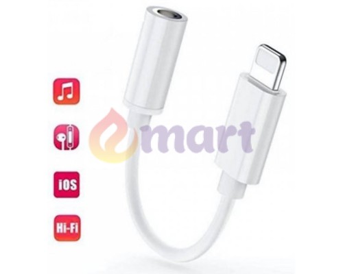 Адаптер Lightning - 3.5 mm перехідник для iPhone AUX PAVLYSH PA-14 Адаптер Lightning - 3.5 mm перехідник для iPhone AUX PAVLYSH PA-14
