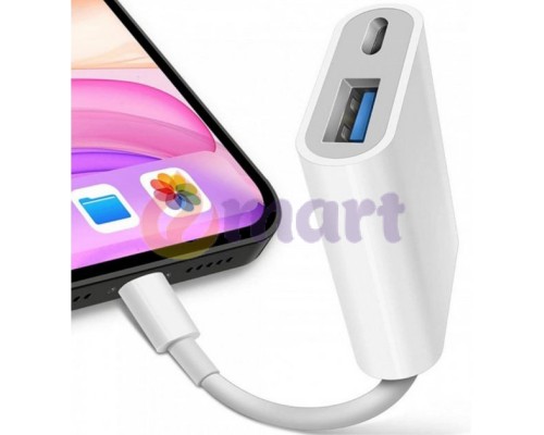Перехідник для iPhone на USB PAVLYSH (PA-41) Перехідник для iPhone на USB PAVLYSH (PA-41)