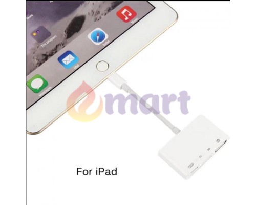 Перехідник для iPhone на USB и SD/TF Card Reade PAVLYSH (PA-42) Перехідник для iPhone на USB и SD/TF Card Reade PAVLYSH (PA-42)