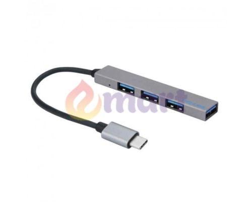 USB хаб 3.0 для MacBook USB HUB to 4-Port USB-A 2.0 перехідник для ноутбука USB-C - Hub Aluminium PAVLYSH (PH-55) USB хаб 3.0 для MacBook USB HUB to 4-Port USB-A 2.0 перехідник для ноутбука USB-C - Hub Aluminium PAVLYSH (PH-55)