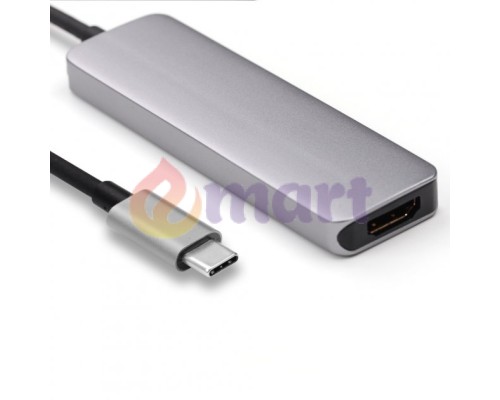USB хаб на HDMI 2 USB 3.0 SD TF Card Reader перехідник для MacBook адаптер для Apple Type-C на HDMI 2 USB 3.0 PAVLYSH H2 USB хаб на HDMI 2 USB 3.0 SD TF Card Reader перехідник для MacBook адаптер для Apple Type-C на HDMI 2 USB 3.0 PAVLYSH H2
