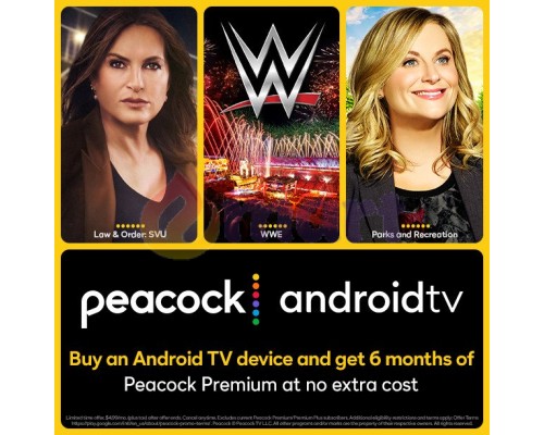Медіаплеер Onn. Android TV UHD Streaming Device for Netflix 2/8 Gb Медіаплеер Onn. Android TV UHD Streaming Device for Netflix 2/8 Gb