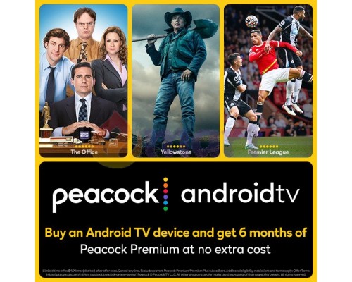Медіаплеер Onn. Android TV UHD Streaming Device for Netflix 2/8 Gb Медіаплеер Onn. Android TV UHD Streaming Device for Netflix 2/8 Gb