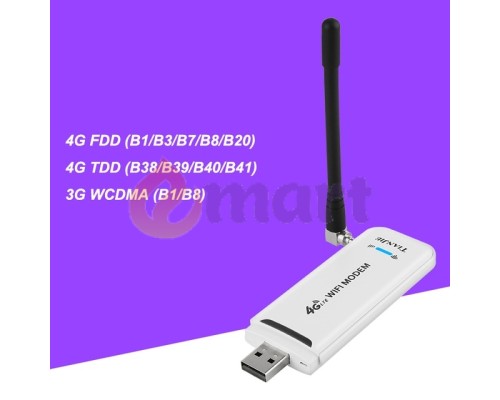 4G Wi-Fi модем Tianjie UF901-3 с антенной 3dBi 4G Wi-Fi модем Tianjie UF901-3 с антенной 3dBi