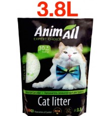 Наповнювач для котів силикагелевий AnimAll Green Petal 3.8 Л