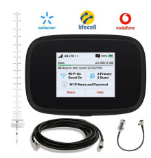 Комплект 4G WiFi роутер Novatel 7000 + антена 21 дБ + кабель 10м + перехідник