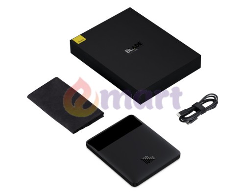 Зовнішній акумулятор (павербанк) Baseus Blade Digital Display 20000 mAh PD 100W Black (PPDGL-01, PPBLD100-S) Зовнішній акумулятор (павербанк) Baseus Blade Digital Display 20000 mAh PD 100W Black (PPDGL-01, PPBLD100-S)