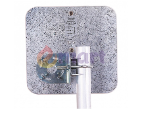 Панельна 3G/4G LTE антена Energy MIMO посиленням 2 x 17 dBi (1700-2700 МГц)